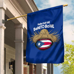 Here for the Benito Bowl Straw Hat Garden Flag Puerto Rico Flag Football Music Fans TS02 Print Your Wear