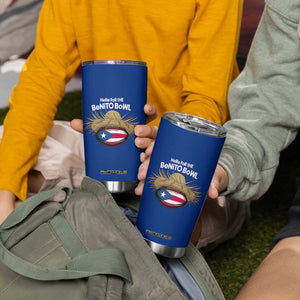 Here for the Benito Bowl Straw Hat Tumbler Cup Puerto Rico Flag Football Music Fans TS02 Print Your Wear