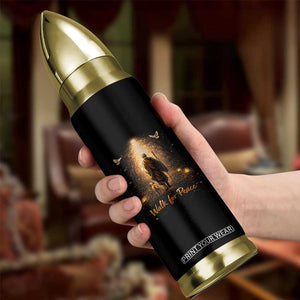 Walk for Peace Lantern Path Bullet Tumbler Monk and Aloka the Dog Spiritual Journey TS02 Print Your Wear