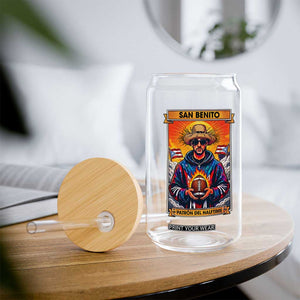 Funny San Benito Patron del Halftime Glass Can Bowl 2026 Puerto Rican Football Music Fan TS02 Print Your Wear
