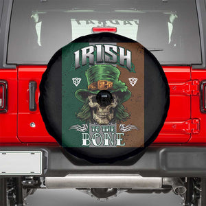 Irish Skull Spare Tire Cover Irish To The Born TS02 Black Print Your Wear