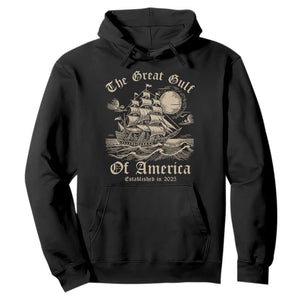 The Great Gulf Of USA Hoodie Established in 2025 TS02 Black Print Your Wear