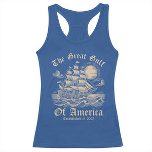 The Great Gulf Of USA Racerback Tank Top Established in 2025 TS02 Royal Blue Print Your Wear