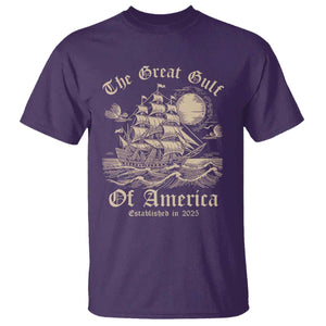 The Great Gulf Of USA T Shirt Established in 2025 TS02 Purple Print Your Wear