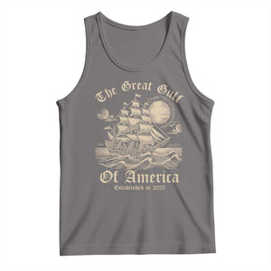 The Great Gulf Of USA Tank Top Established in 2025 TS02 Deep Heather Print Your Wear