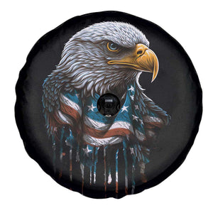 Patriotic American Eagle Spare Tire Cover 4th Of July US Flag TS02 Print Your Wear