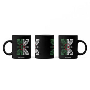 Algeria Amazigh Berber Yaz Symbol Algerian Flag Heritage Graphic Coffee Mug Traditional North African Tribal Culture Art TS02 Print Your Wear