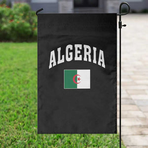 Classic Algeria Varsity Athletic Style Garden Flag Proud Patriotic Algerian Flag