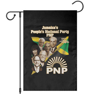 Jamaica People's National Party PNP Supporter Garden Flag Patriotic Political Leaders Tribute Jamaican Flag TS02 Black Print Your Wear