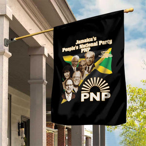 Jamaica People's National Party PNP Supporter Garden Flag Patriotic Political Leaders Tribute Jamaican Flag TS02 Print Your Wear