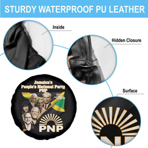Jamaica People's National Party PNP Supporter Spare Tire Cover Patriotic Political Leaders Tribute Jamaican Flag TS02 Print Your Wear