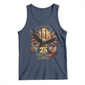 Patriotic American Eagle 9 11 Memorial 25th Anniversary Tank Top 25 Years 2021 2026 Never Forget