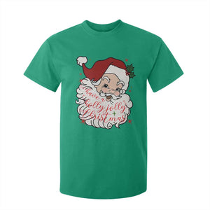 Vintage Christmas Santa Claus Face Xmas Funny Old Fashioned T Shirt For Kid TS02 Irish Green Print Your Wear