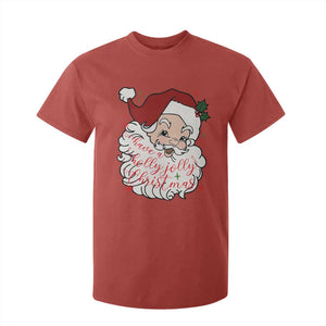 Vintage Christmas Santa Claus Face Xmas Funny Old Fashioned T Shirt For Kid TS02 Red Print Your Wear