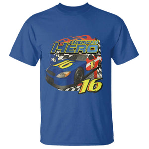 Vintage Americana Speed Legend 16 Tribute T Shirt American Hero #16 Stock Car Memorial - Print Your Wear