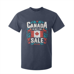 Canada Is Not For Sale T Shirt For Kid TS02 Navy Print Your Wear