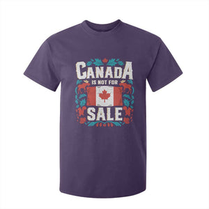 Canada Is Not For Sale T Shirt For Kid TS02 Purple Print Your Wear