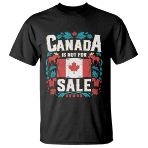 Canada Is Not For Sale T Shirt TS02 Black Print Your Wear