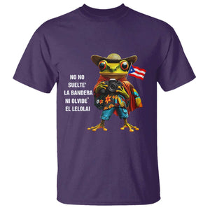 Puerto Rico Coqui' T Shirt Debí Tirar Más Fotos TS02 Purple Print Your Wear