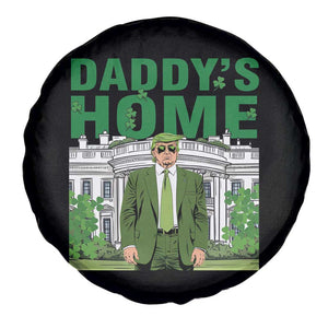 Funny St Patrick's Day Trump Spare Tire Cover Daddy's Home White House TS02 Print Your Wear