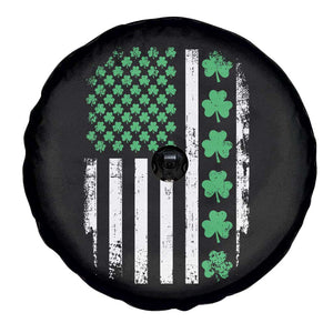 American Shamrock Flag Spare Tire Cover Lucky St Patricks Day TS02 Print Your Wear