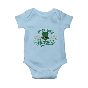 I Speak The Blarney Baby Onesie Funny Irish St. Patricks Day TS02 Light Blue Print Your Wear
