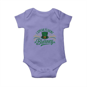 I Speak The Blarney Baby Onesie Funny Irish St. Patricks Day TS02 Violet Print Your Wear