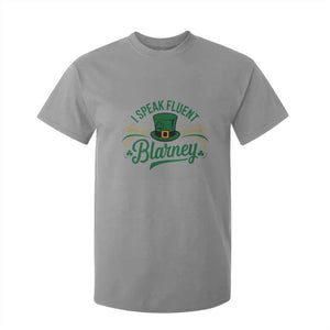 I Speak The Blarney T Shirt For Kid Funny Irish St. Patricks Day TS02 Sport Gray Print Your Wear