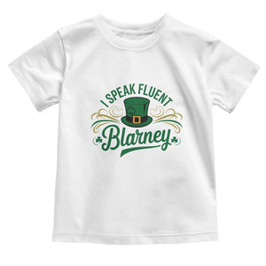 I Speak The Blarney Toddler T Shirt Funny Irish St. Patricks Day TS02 White Print Your Wear