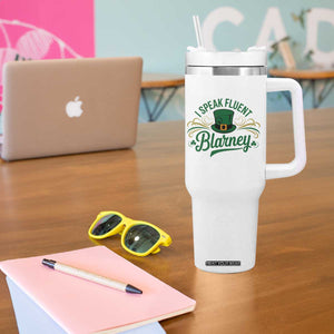 I Speak The Blarney Tumbler With Handle Funny Irish St. Patricks Day TS02 Print Your Wear