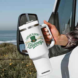 I Speak The Blarney Tumbler With Handle Funny Irish St. Patricks Day TS02 Print Your Wear