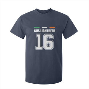 Funny Gus Lightbeer 16 T Shirt For Kid Ireland Irish Name St. Patricks Day Drinking Pub TS02 Navy Print Your Wear