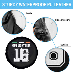 Funny Gus Lightbeer 16 Spare Tire Cover Ireland Irish Name St. Patricks Day Drinking Pub TS02 Print Your Wear