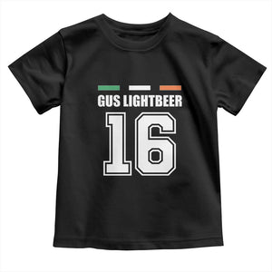 Funny Gus Lightbeer 16 Toddler T Shirt Ireland Irish Name St. Patricks Day Drinking Pub TS02 Black Print Your Wear