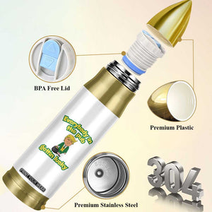 Funny St Patrick's Day Trump Bullet Tumbler Everybody in Pub Gettin Lucky TS02 Print Your Wear