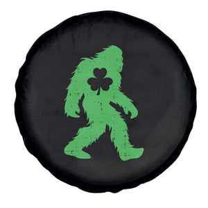 St Patricks Day Bigfoot Spare Tire Cover Sasquatch Lucky Shamrock TS02 Print Your Wear