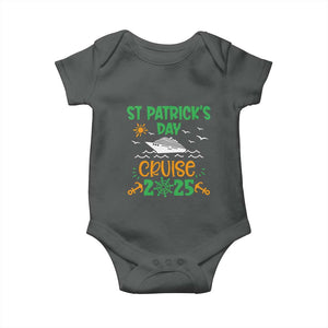 St Patricks Day Cruise Squad 2025 Matching Family Baby Onesie TS02 Dark Heather Print Your Wear