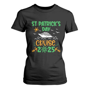St Patricks Day Cruise Squad 2025 Matching Family T Shirt For Women TS02 Black Print Your Wear