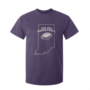 Indiana Football Era More Than Basketball T Shirt For Kid Hoosier State Fan Sports Pride TS02 Purple Print Your Wear