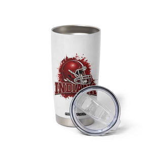 Indiana Game Day Energy Tumbler Cup Football Helmet Splash Hoosier State Sports Pride TS02 Print Your Wear