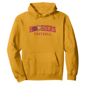 Hoosier State Pride Indiana Rose and Peach Hoodie Game Day Sports Pride TS02 Gold Print Your Wear