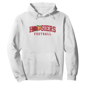 Hoosier State Pride Indiana Rose and Peach Hoodie Game Day Sports Pride TS02 White Print Your Wear