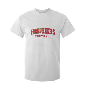 Hoosier State Pride Indiana Rose and Peach T Shirt For Kid Game Day Sports Pride TS02 White Print Your Wear