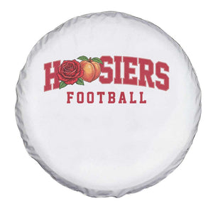Hoosier State Pride Indiana Rose and Peach Spare Tire Cover Game Day Sports Pride TS02 Print Your Wear