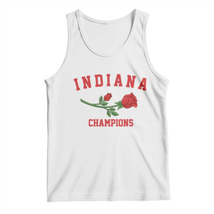 Indiana Champions Rose Hoosier State Graphic Tank Top Game Day Sports Pride TS02 White Print Your Wear