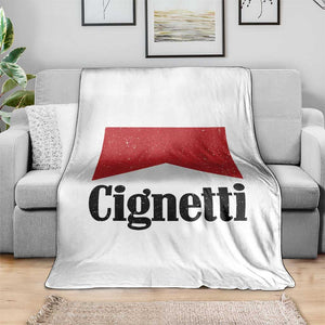 Cignetti Retro Red Box Throw Blanket Indiana Game Day Sports Fan TS02 Print Your Wear