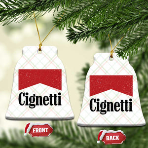 Cignetti Retro Red Box Ceramic Ornament Indiana Game Day Sports Fan TS02 Print Your Wear