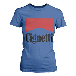Cignetti Retro Red Box T Shirt For Women Indiana Game Day Sports Fan TS02 Royal Blue Print Your Wear