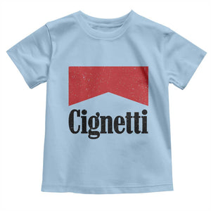 Cignetti Retro Red Box Toddler T Shirt Indiana Game Day Sports Fan TS02 Light Blue Print Your Wear