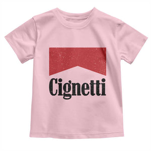 Cignetti Retro Red Box Toddler T Shirt Indiana Game Day Sports Fan TS02 Light Pink Print Your Wear
